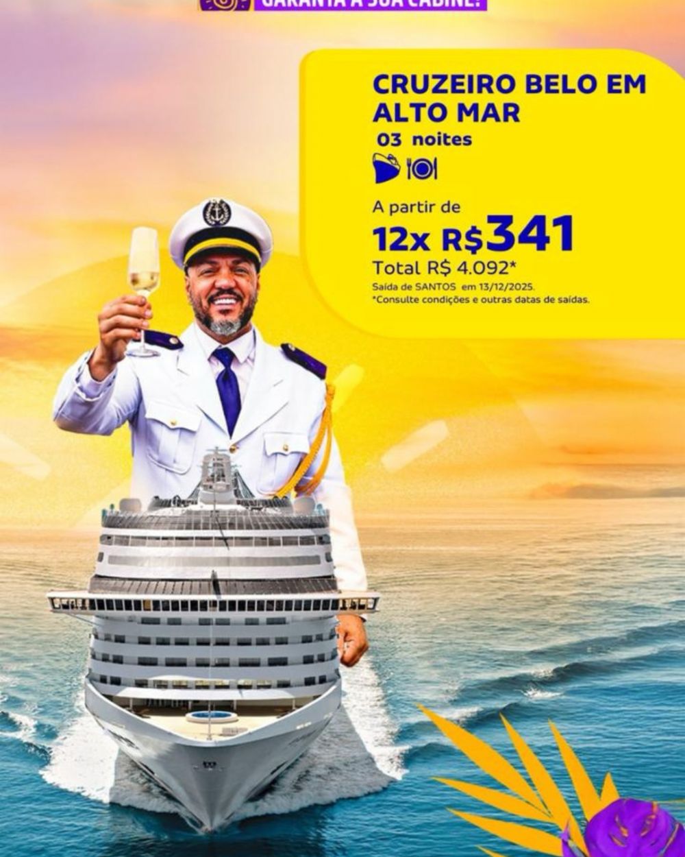 BELO EM ALTO MAR